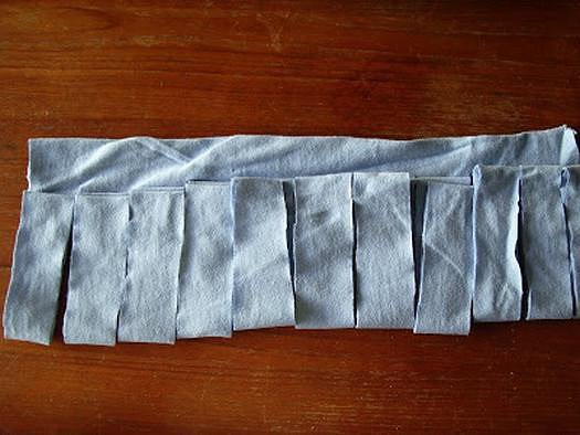 Как сделать пряжу из трикотажных футболок