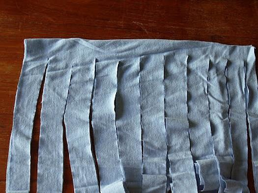 Как сделать пряжу из трикотажных футболок