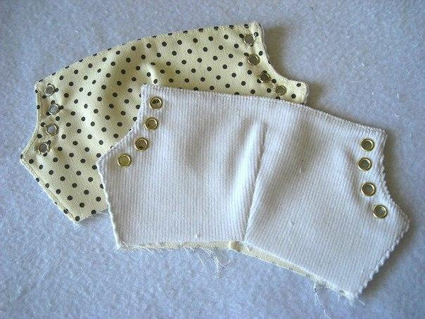 Ботинки для игрушек. Шьем сами.