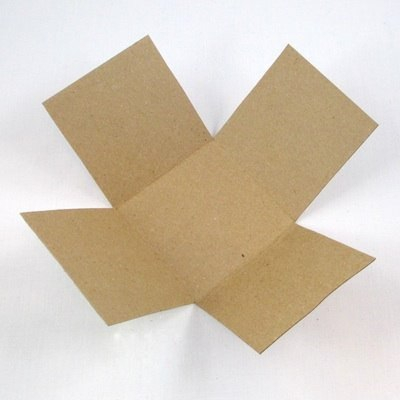 Коробочка для мелочей из картона