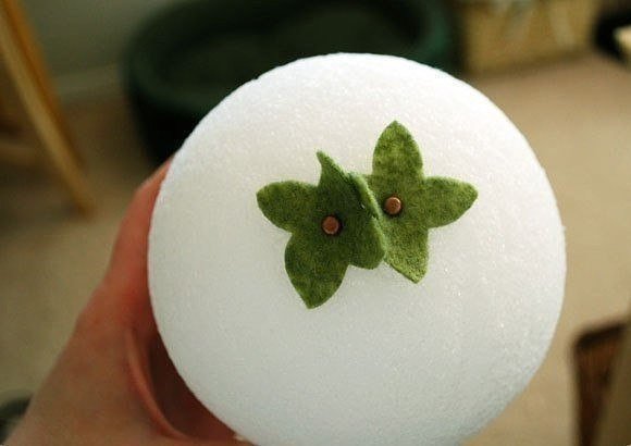 Весенний топиарий из фетра