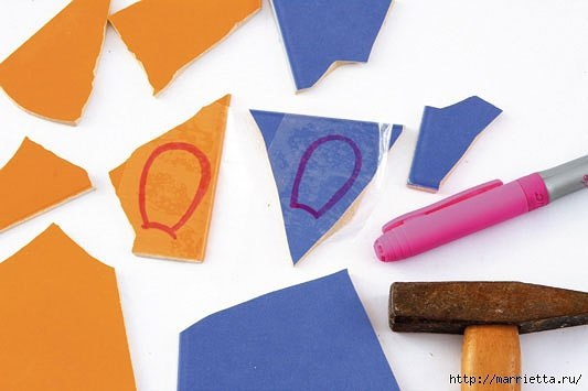 Декор цветочных горшков. Мастер-класс Декор цветочных горшков. Мастер-класс