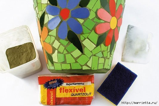 Декор цветочных горшков. Мастер-класс Декор цветочных горшков. Мастер-класс