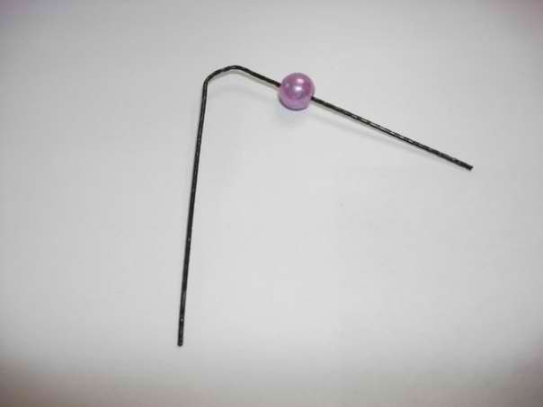 Шпилька роза