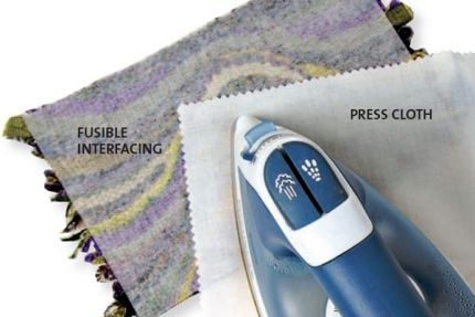 Рукодельная ткань в технике гобелен