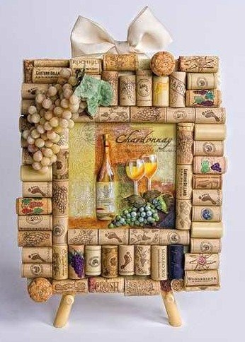 Идеи поделок из винных пробок