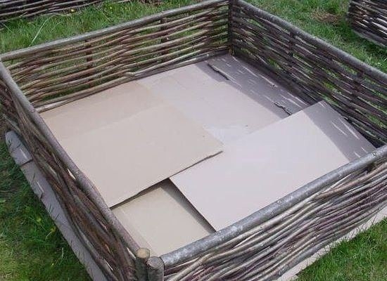 Делаем поднятую грядку Делаем поднятую грядку