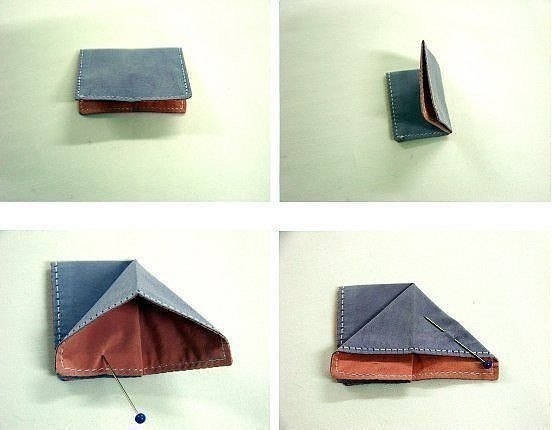 Текстильные бабочки в технике оригами