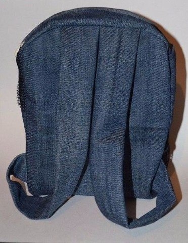 Шьем рюкзак из старых джинсов