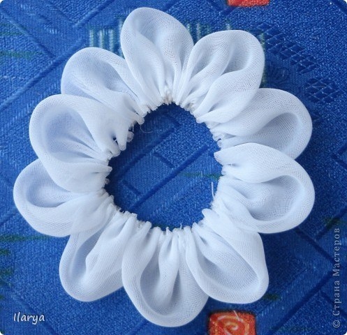 Пышный цветок. Мастер-класс.