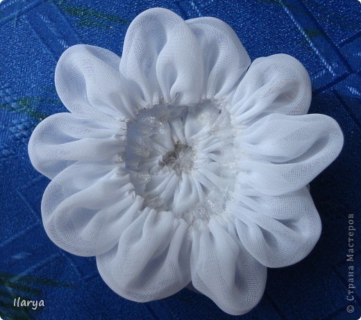 Пышный цветок. Мастер-класс.