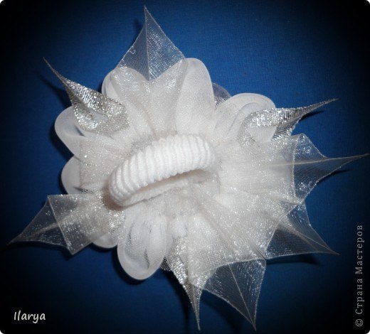 Пышный цветок. Мастер-класс.