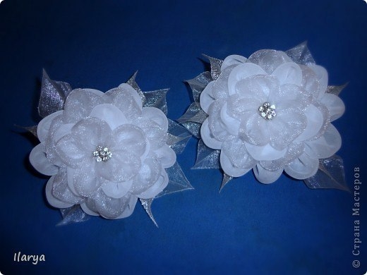 Пышный цветок. Мастер-класс.