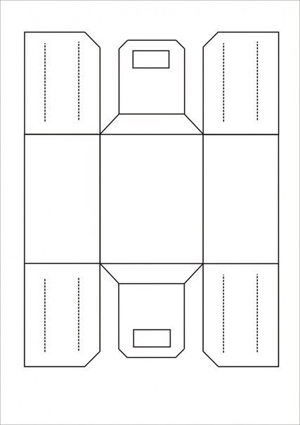 Короб из фетра или кожи для хранения нужностей