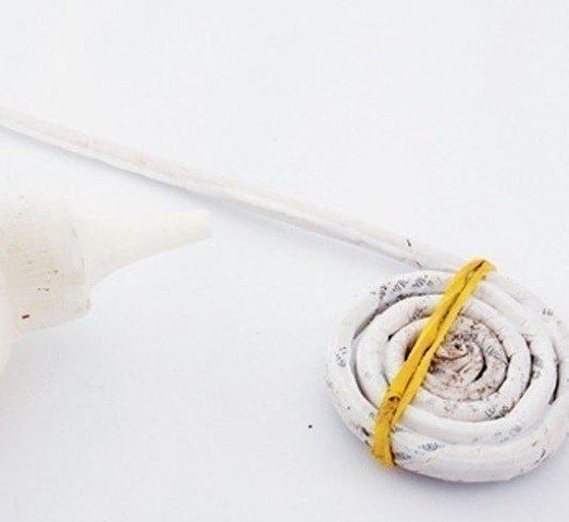 Панно из газетных трубочек