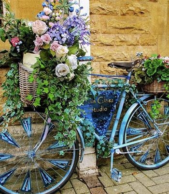 Цветочные велосипеды
