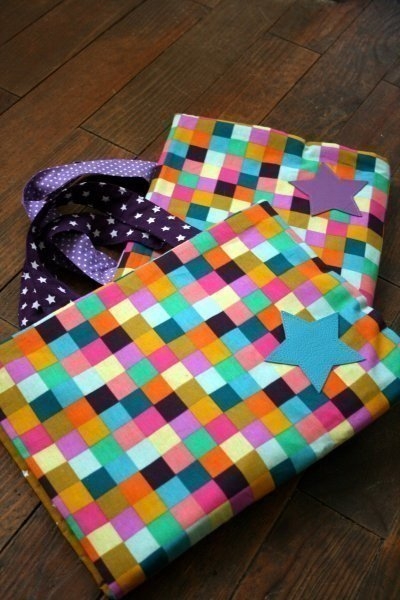 Интересная идейка переносного альбома для маленького художника