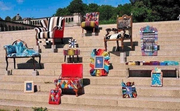 Пуфы, пуфики, табуреты. Идеи.