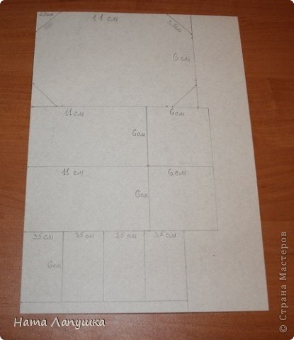 Шкатулка из шпажек Розовое настроение