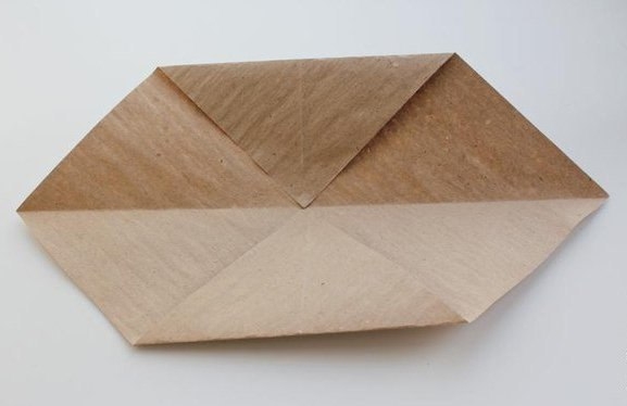 Как быстро сделать коробочку в технике оригами.
