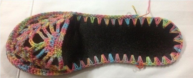 Летняя обувь крючком