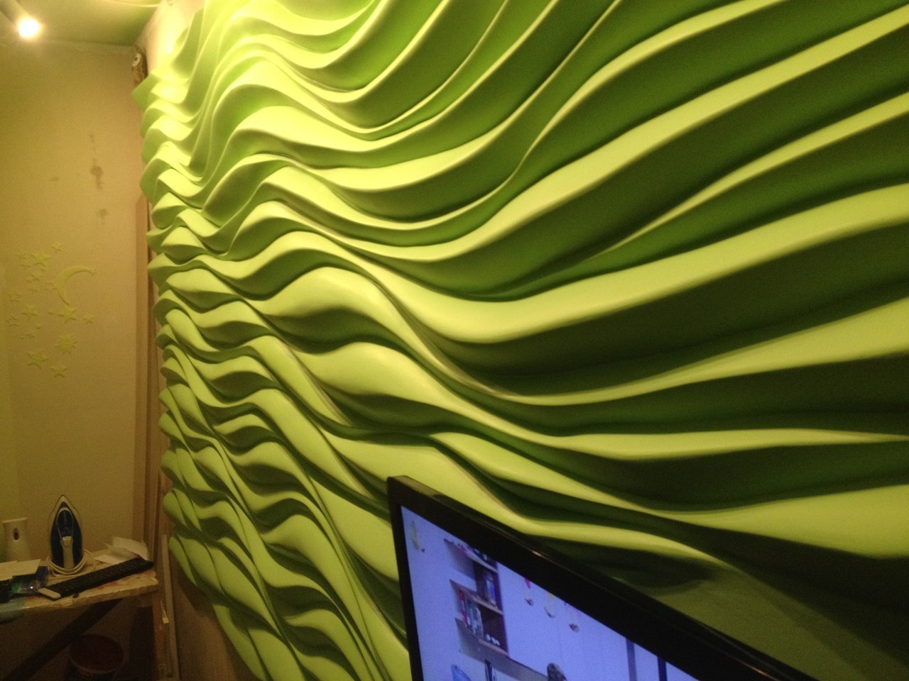 Идея создания фактурной стены Идея создания фактурной стены