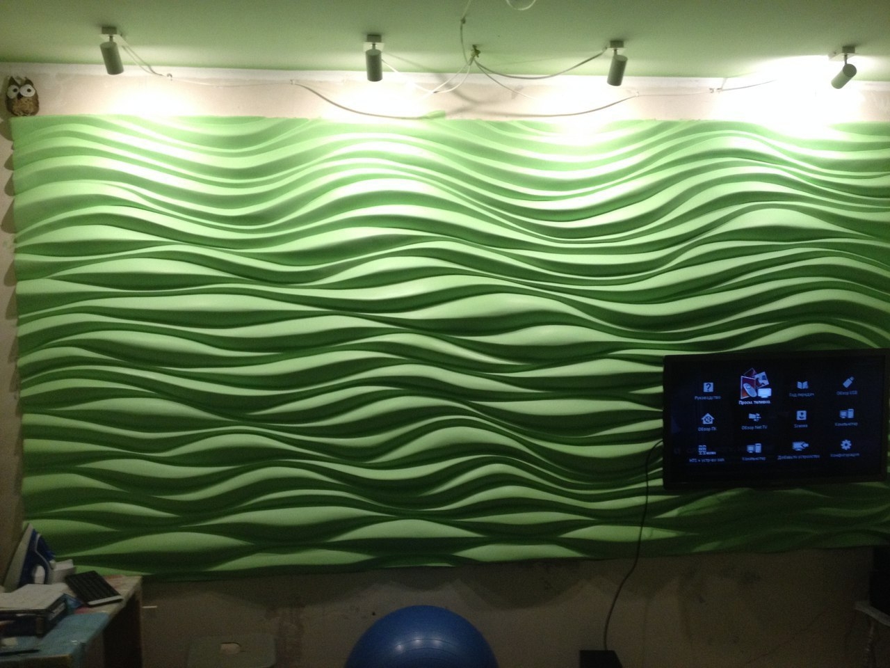 Идея создания фактурной стены Идея создания фактурной стены