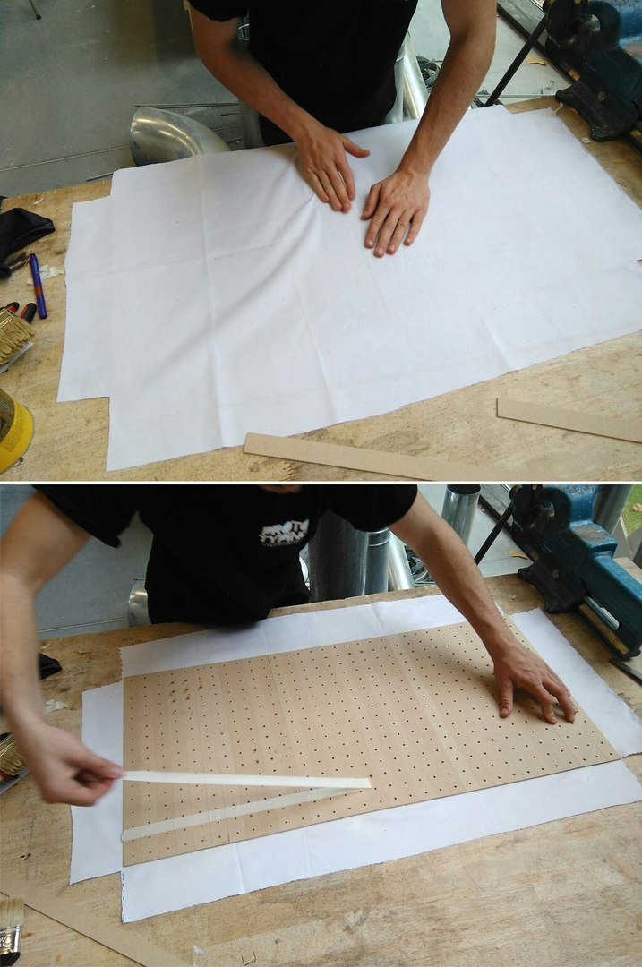 Ролл-органайзер для инструментов своими руками