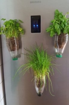 Кашпо на магнитах своими руками