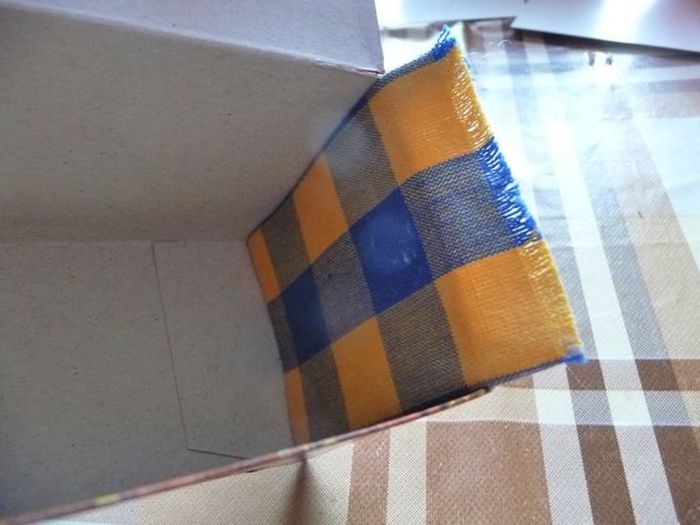 Шкатулки с подкладкой из газет