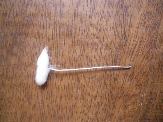 Бабочка из проволоки и капрона