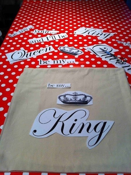 Перевод надписи на наволочку для подушки.