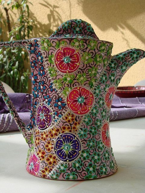 Роспись посуды от Nini Violette