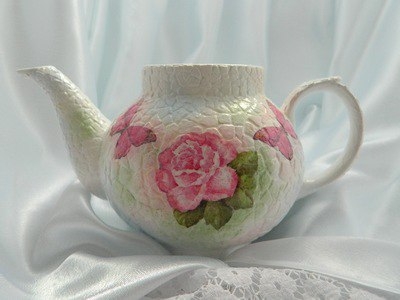 Кашпо из старого чайника