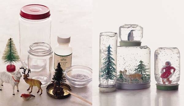 Стеклянный шар со снегом.