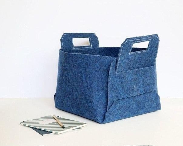 Коробка из фетра для всего на свете