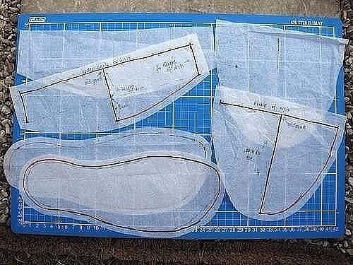 Тапочки из старого свитера