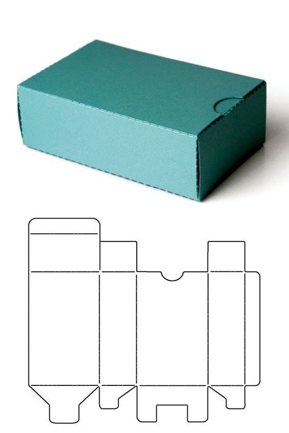 Шаблоны для создания оригинальных подарочных коробочек