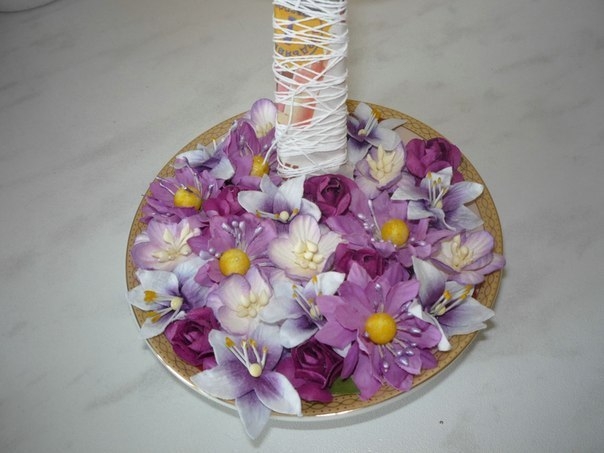 Чашка — проливашка «Цветочный водопад»