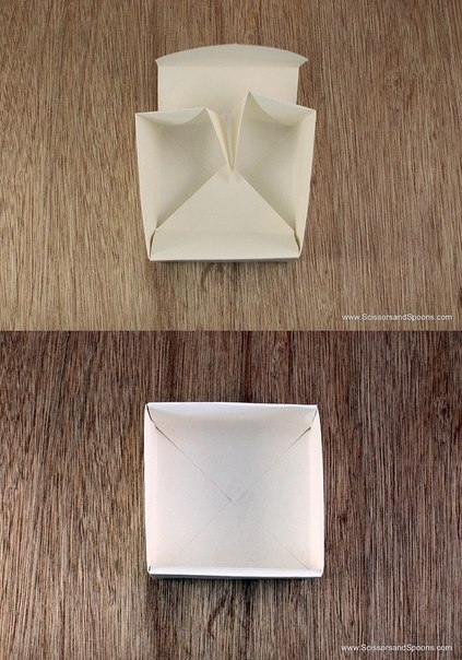 Подарочная коробочка-оригами