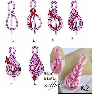 Китайские застежки своими руками