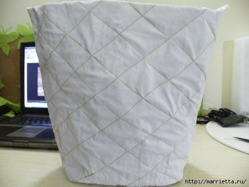 Сумка в спортивном стиле из старых джинсов