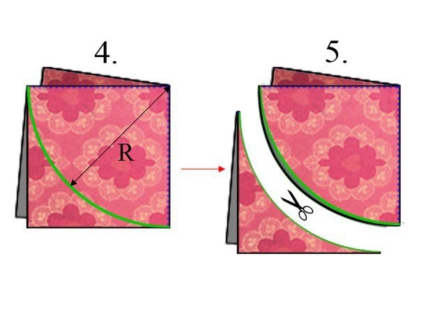 Юбка с асиметричным подолом
