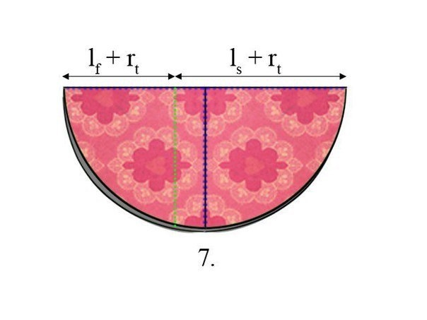 Юбка с асиметричным подолом