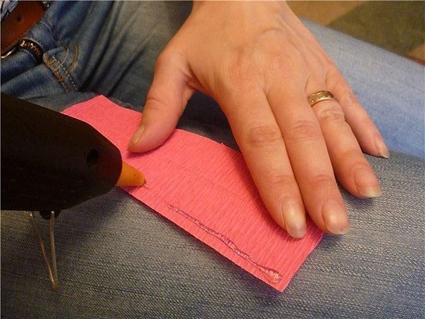 Божья коровка из конфет.