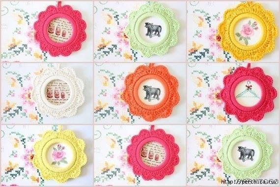 Круглые рамочки для фото