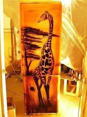 Крутые идеи для росписи холодильника