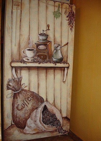 Крутые идеи для росписи холодильника