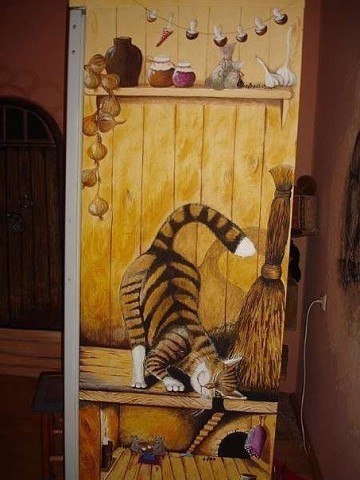 Крутые идеи для росписи холодильника