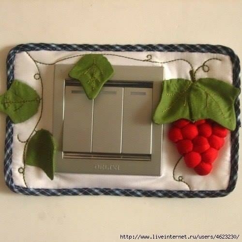 Как украсить выключатели. Идеи.